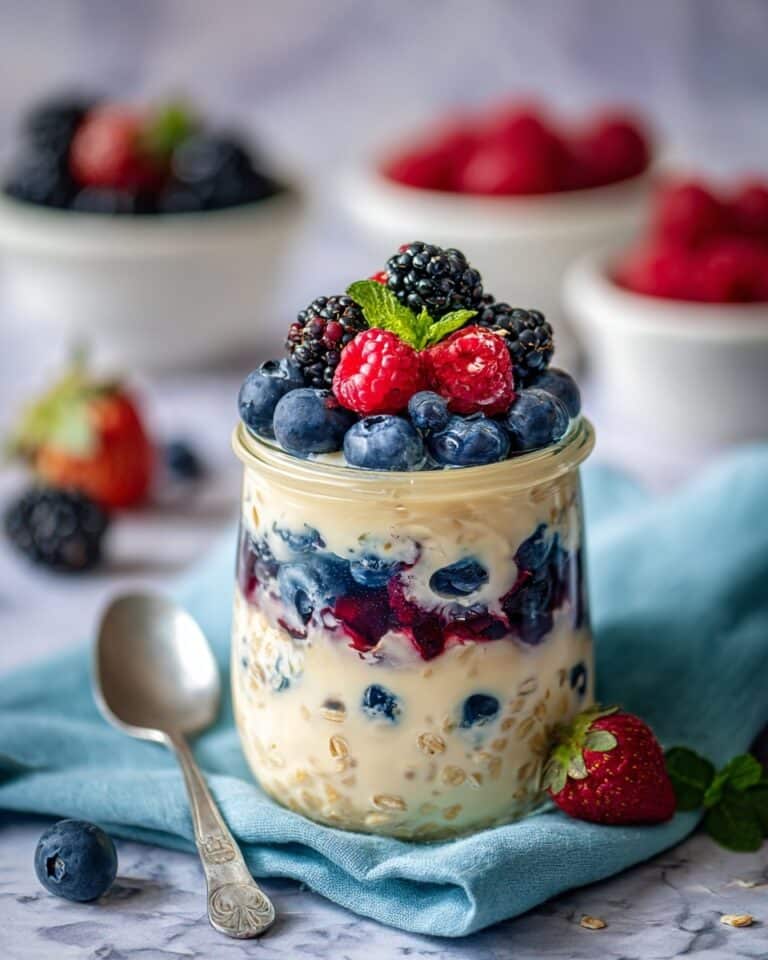 Berry Blast Overnight Oats Recipe