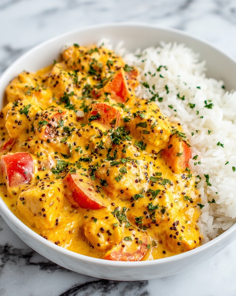 Crockpot Creamy Coconut Chicken Tikka Masala Recipe - Recipe Image