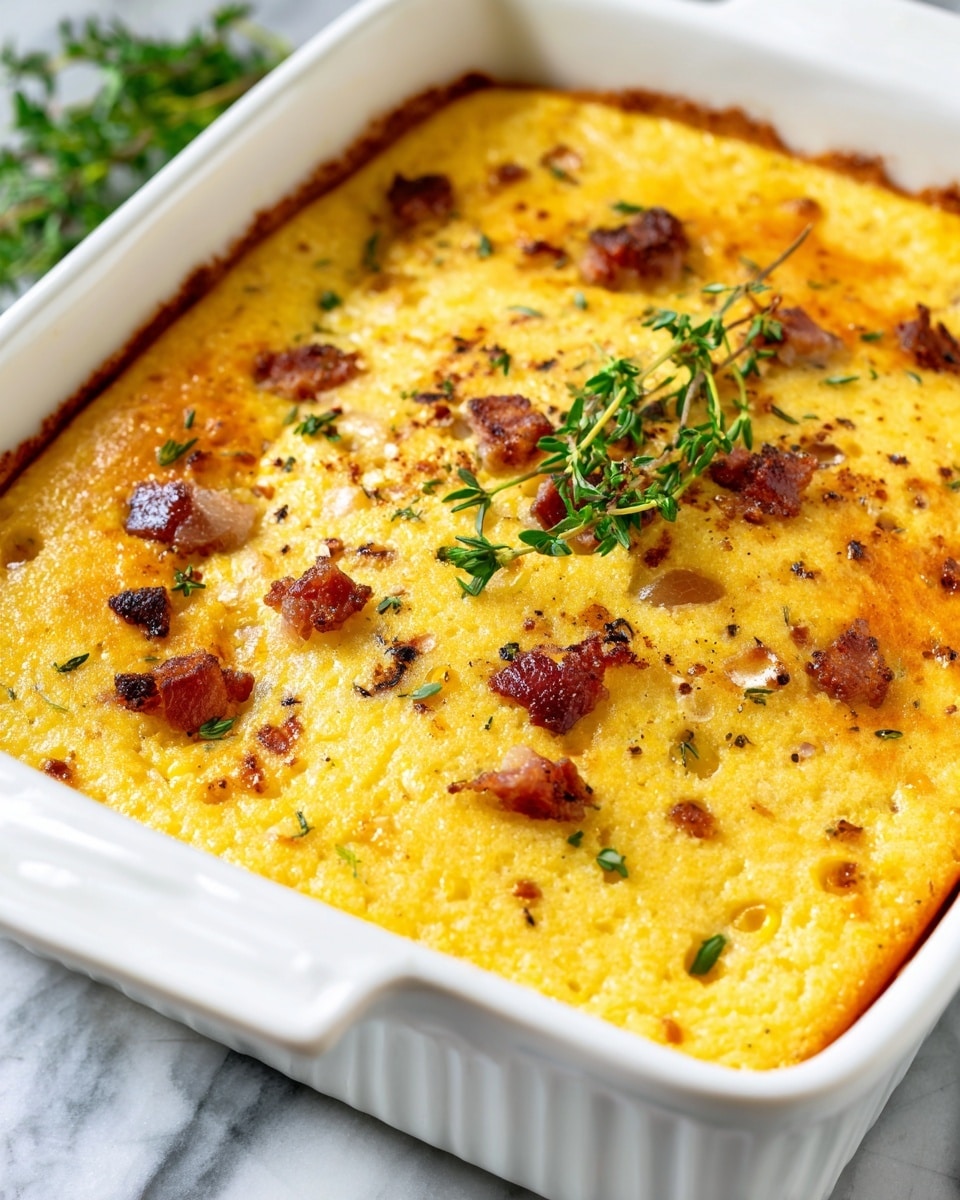 Cowboy Cornbread Casserole Recipe - Recipe Image