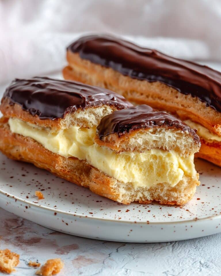 Homemade Eclairs Recipe