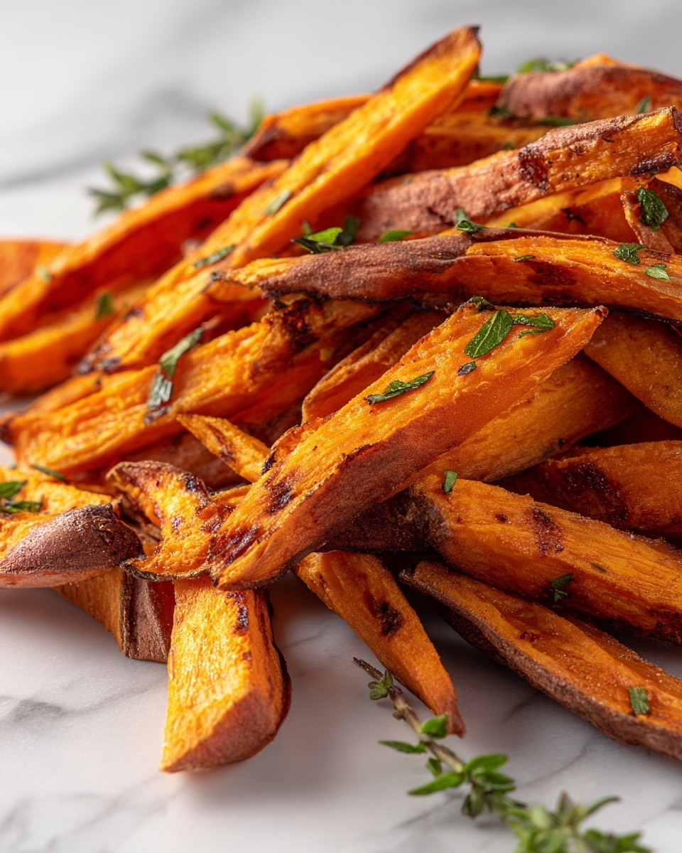 Baked Sweet Potato Fries Recipe - Recipe Image