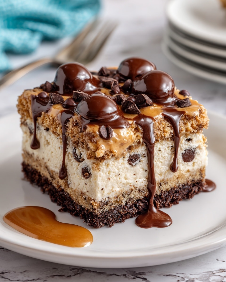No-Bake Peanut Butter Cheesecake Recipe - Recipe Image