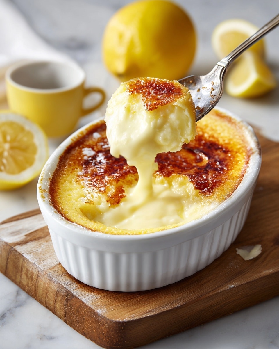 Jamie Oliver Self Saucing Lemon Pudding Recipe - Recipe Image