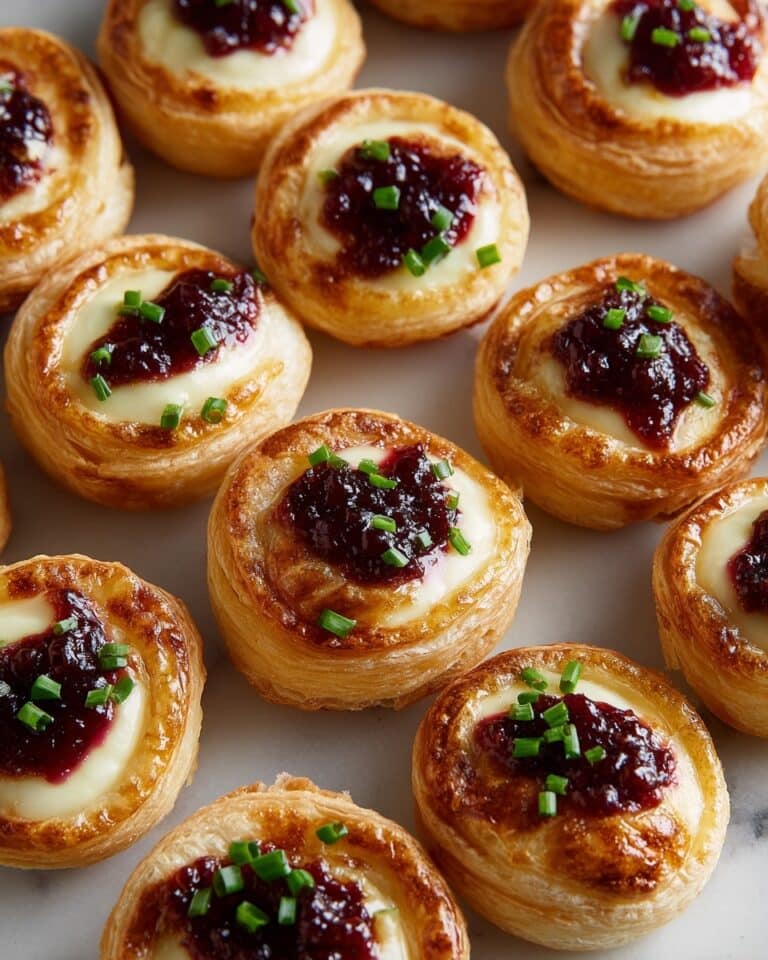 Cranberry Cream Cheese Appetizer Bites Recipe