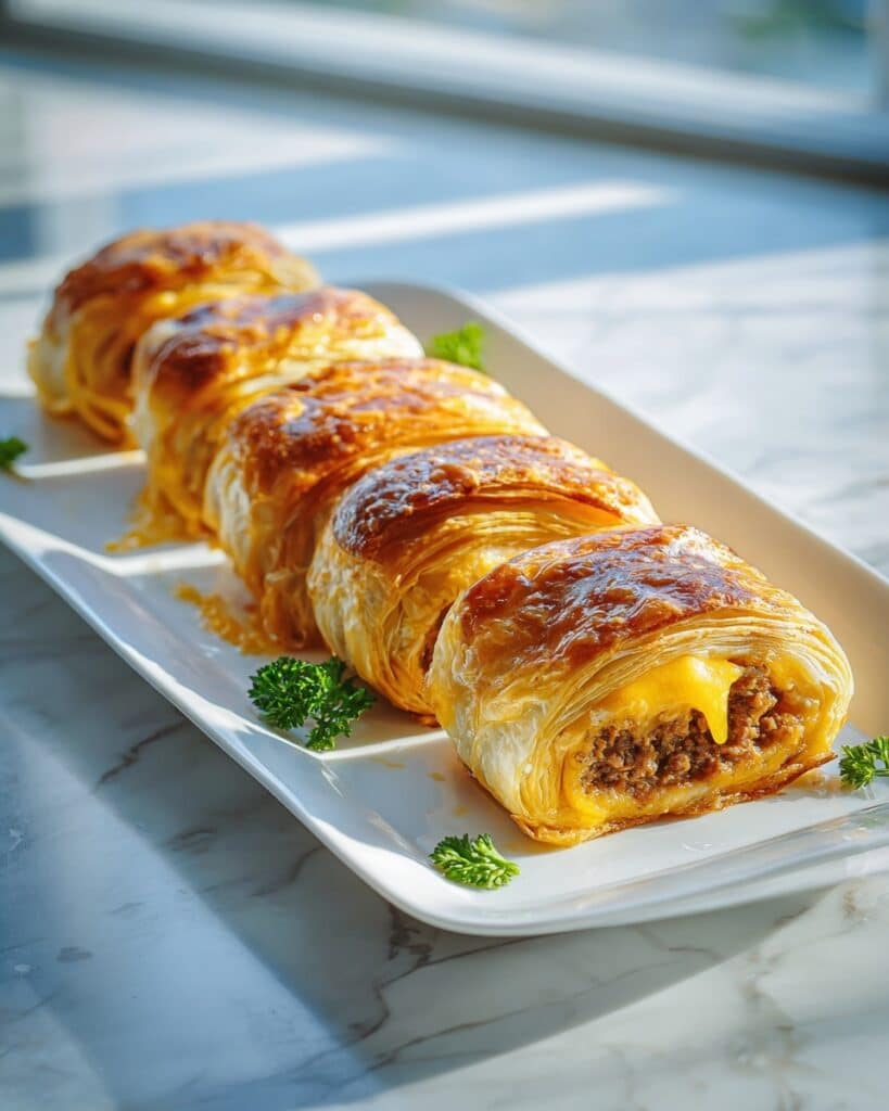 Delicious Breakfast Sausage Crescent Rolls Recipe