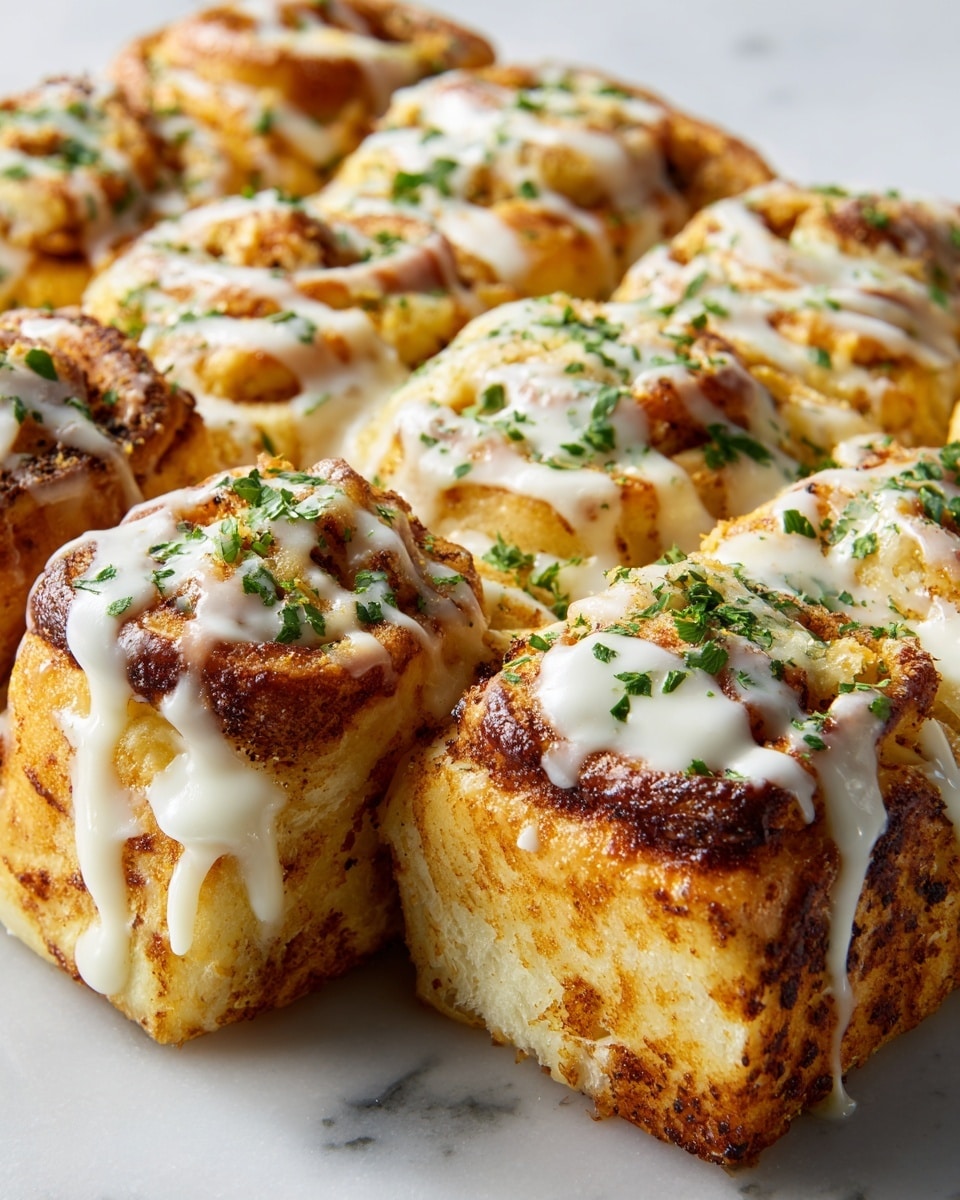Cajun Blackened Chicken Alfredo Pizza Rolls Recipe - Recipe Image