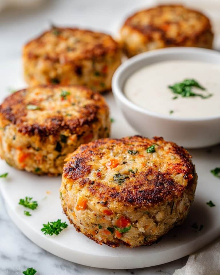 Salmon Croquettes with Lemon-Dijon Yogurt Dipping Sauce Recipe