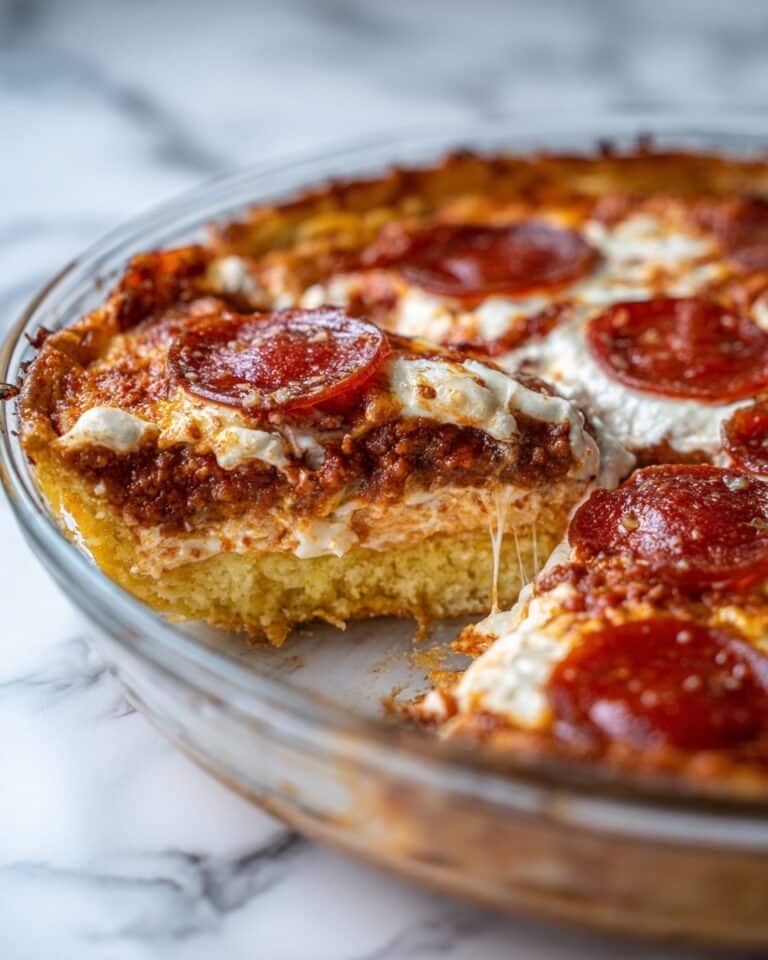 Pepperoni Pizza Casserole Recipe