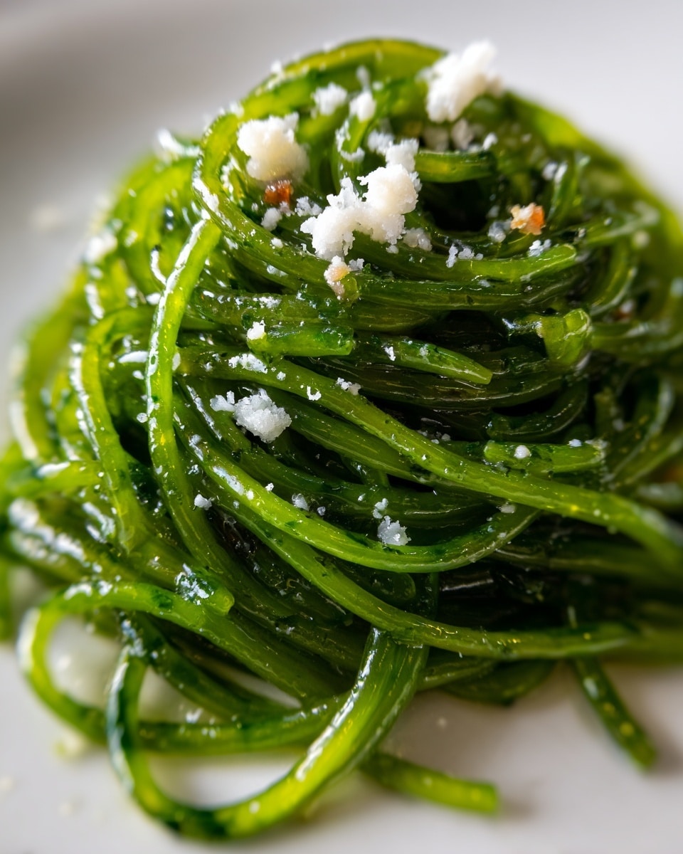Mexican Green Spaghetti Recipe - Recipe Image