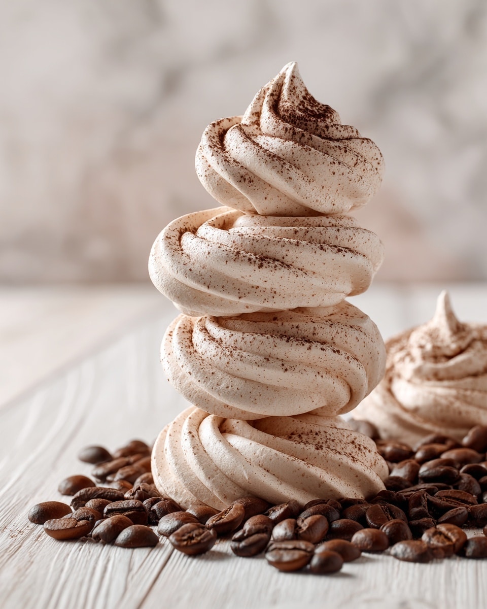 Espresso Meringue Cookies Recipe - Recipe Image