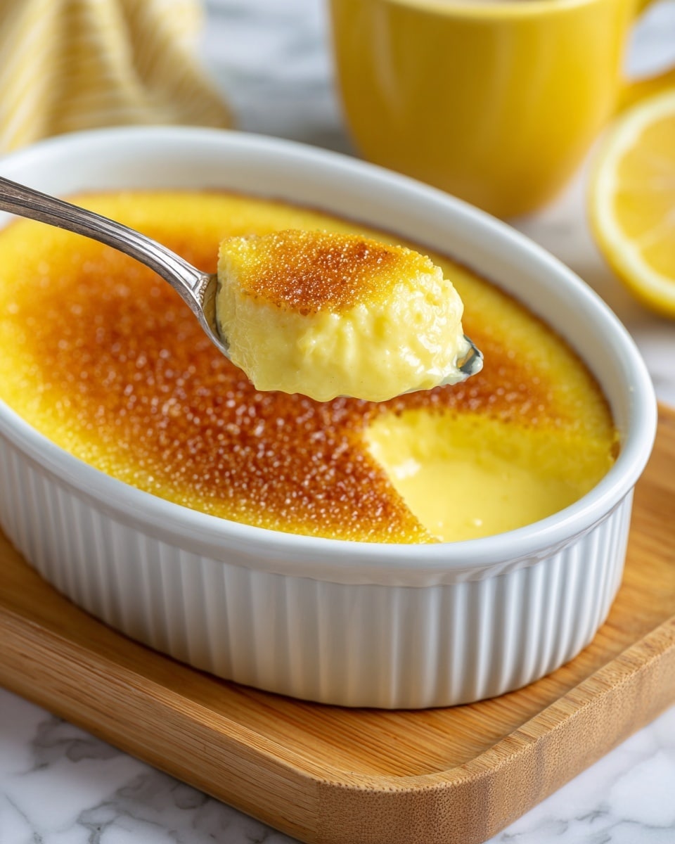 Jamie Oliver Self Saucing Lemon Pudding Recipe - Recipe Image