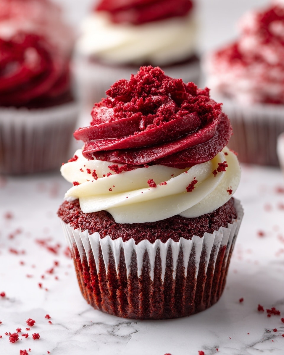 Irresistible Red Velvet Cupcakes Recipe - Recipe Image