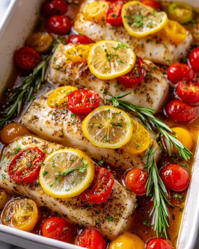 Easy Mediterranean Baked Fish Recipe