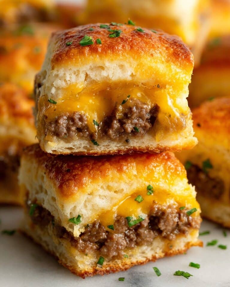 Philly Cheesesteak Stuffed Biscuits Recipe