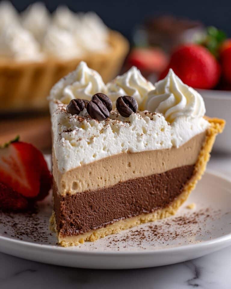 Dark Chocolate Tart with Espresso Whipped Cream Recipe