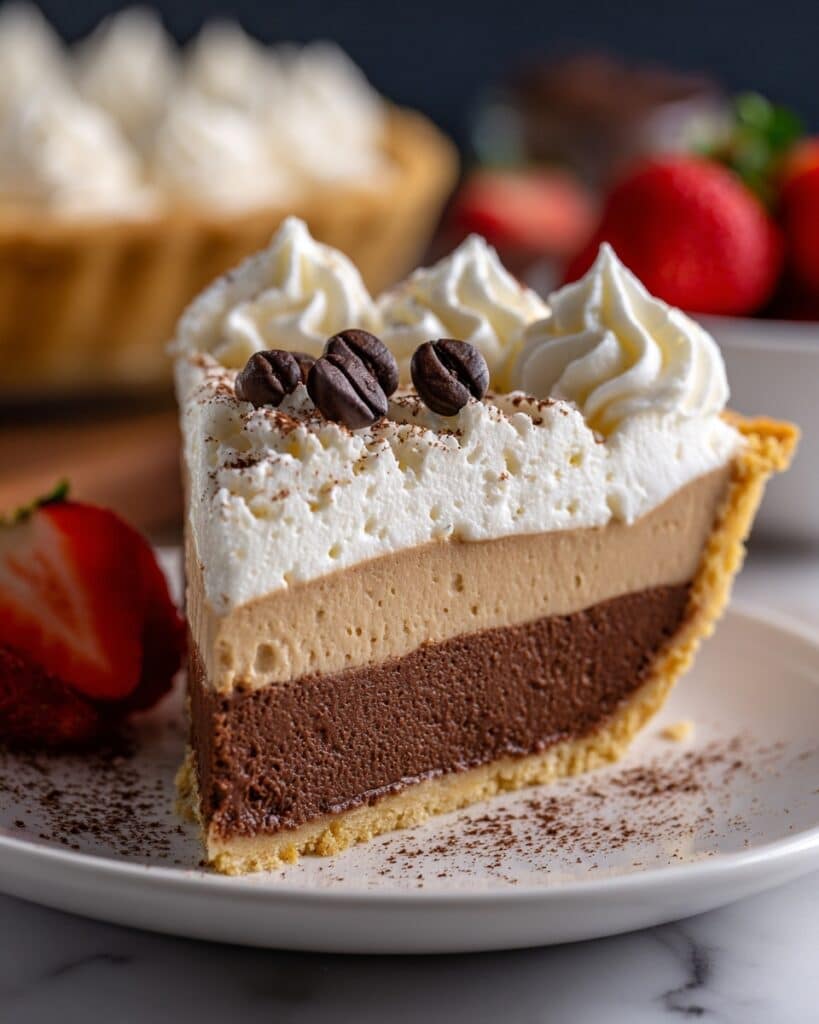 Dark Chocolate Tart with Espresso Whipped Cream Recipe