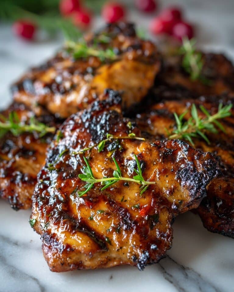 Skillet Cranberry Orange Chicken Recipe