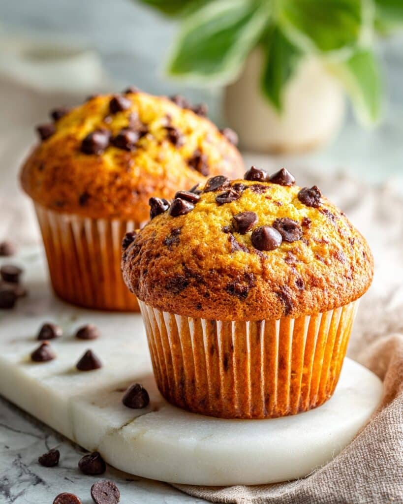 Vegan Chocolate Chip Muffins Recipe