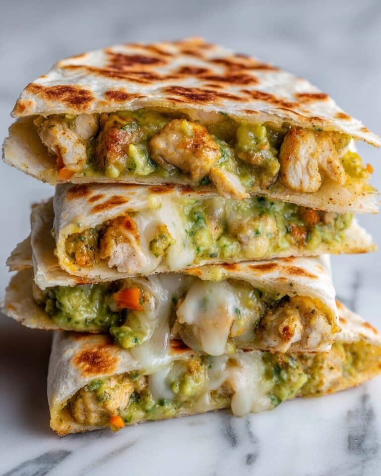 Chicken and Avocado Quesadillas Recipe