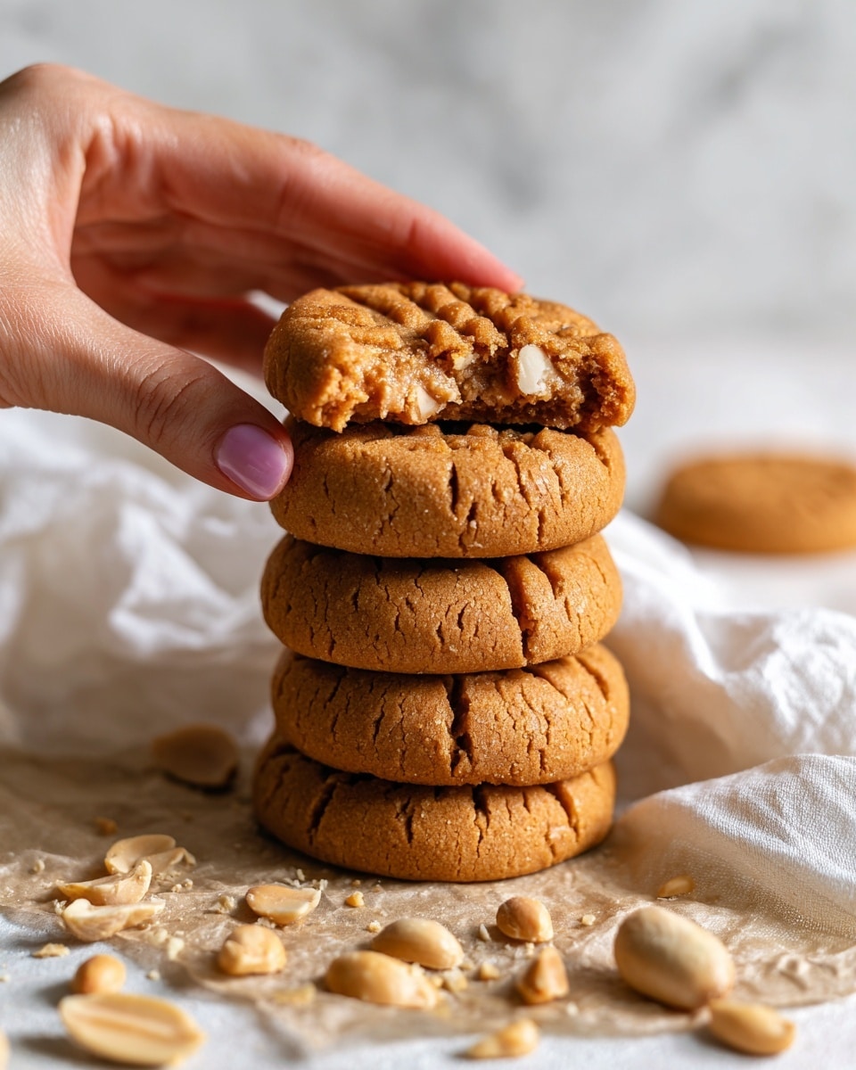 Best Soft and Chewy Peanut Butter Cookies Recipe