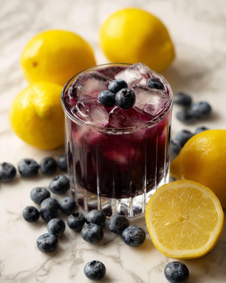 Antioxidant Blueberry-Lemon Green Tea Recipe