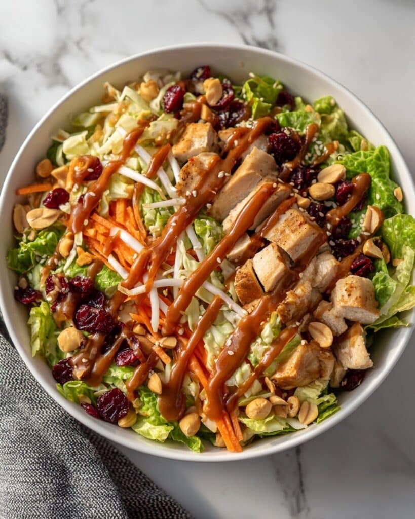 Asian Chicken Cranberry Salad Recipe