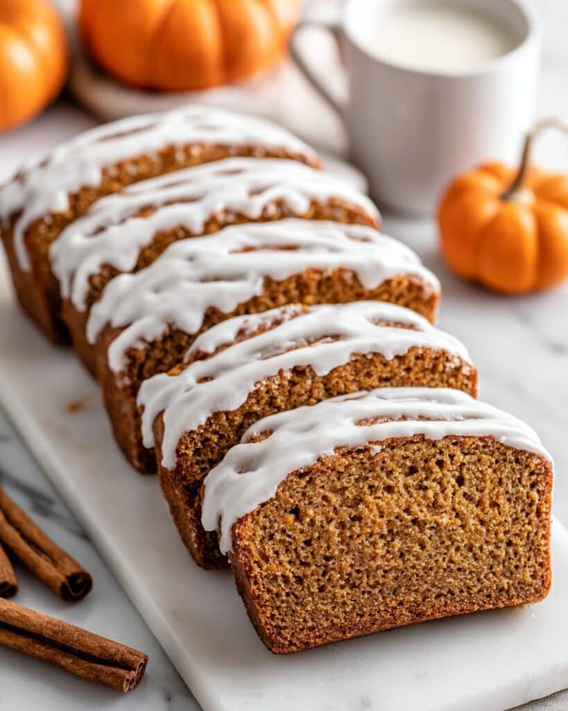 Cream Cheese-Filled Pumpkin Bread Recipe