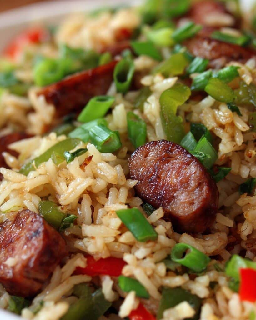 Cajun Sausage and Rice Skillet Recipe