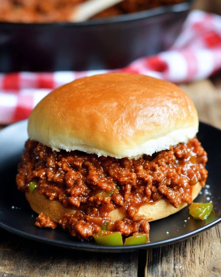 Philly Cheesesteak Sloppy Joes Recipe