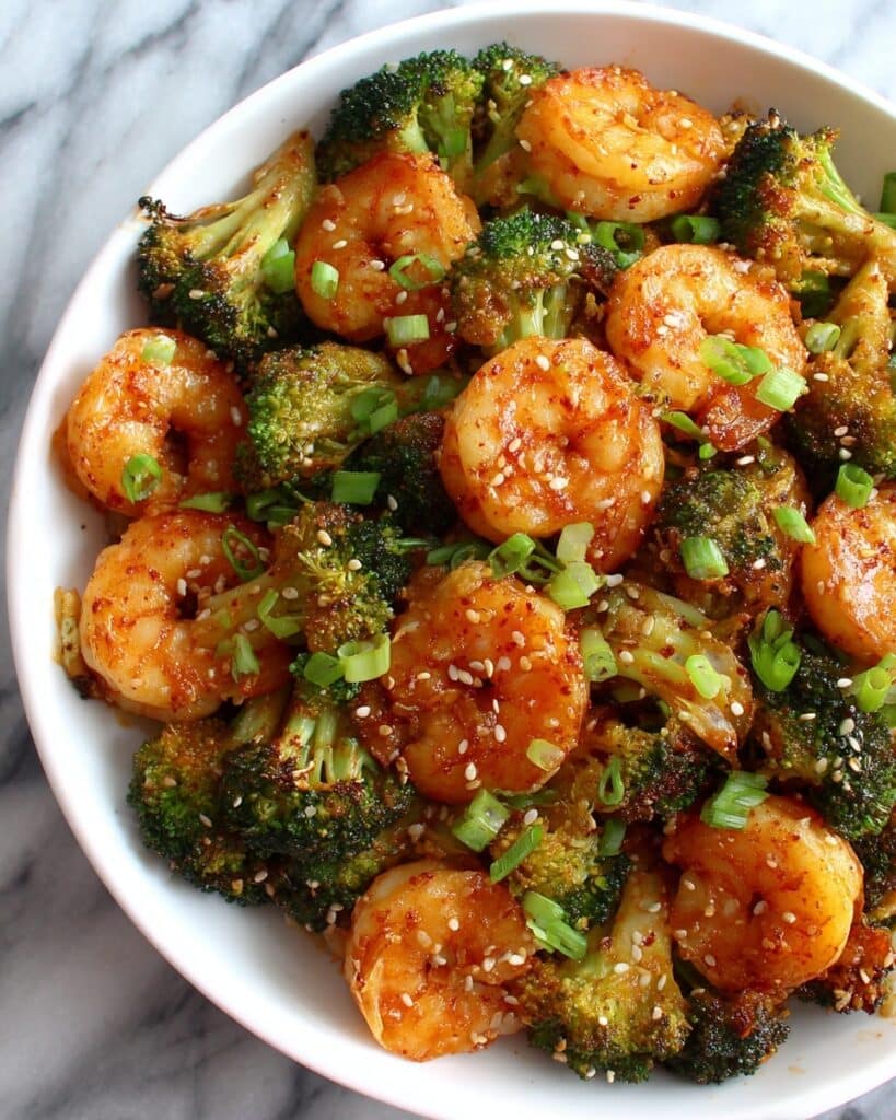 Honey Garlic Shrimp, Sausage & Broccoli Stir-Fry Recipe