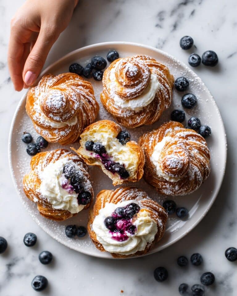 Air Fryer Blueberry Cheesecake Wontons Recipe