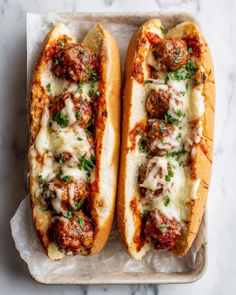 Beefy Meatball Sub Delight Recipe