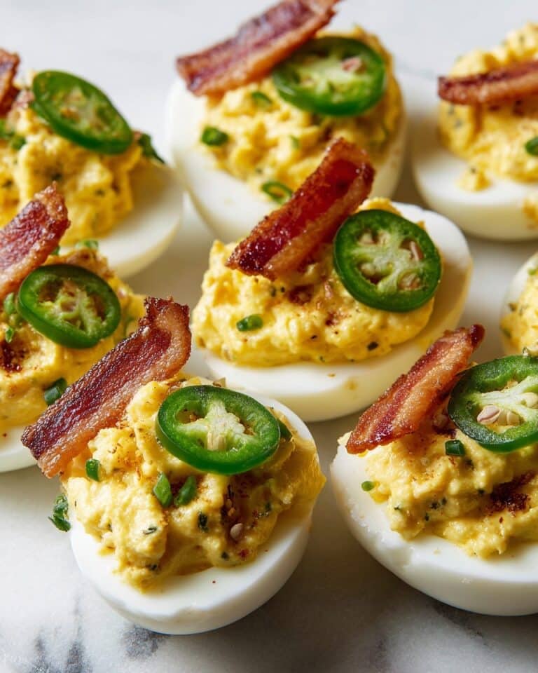 Jalapeño Popper Deviled Eggs Recipe