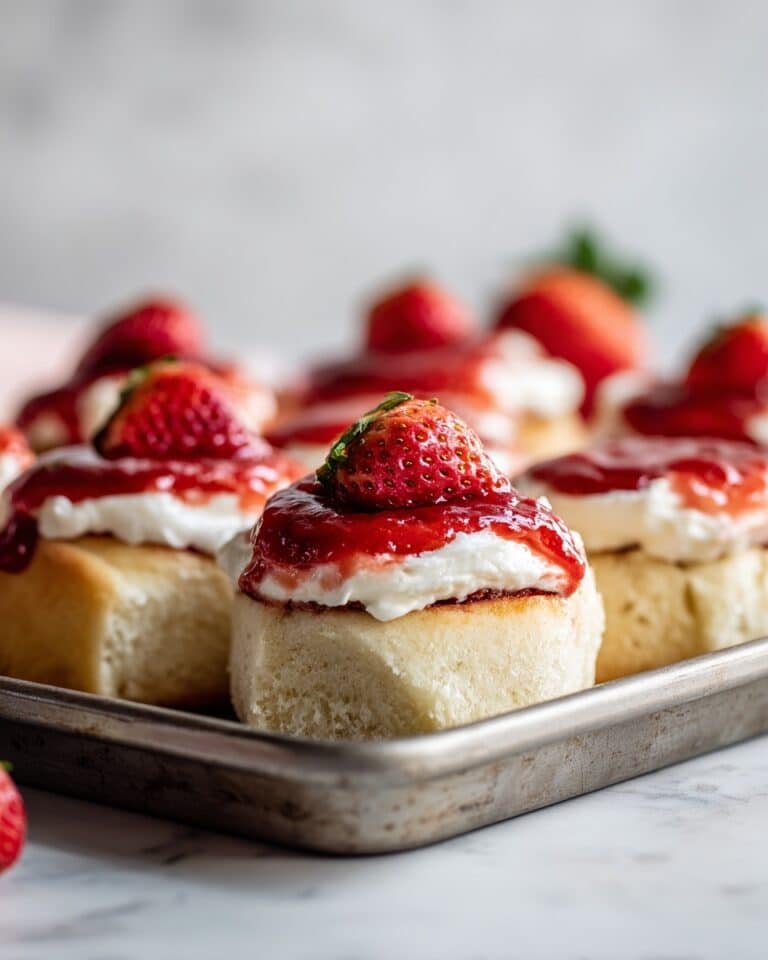 Strawberry Cheesecake Cinnabon Rolls Recipe