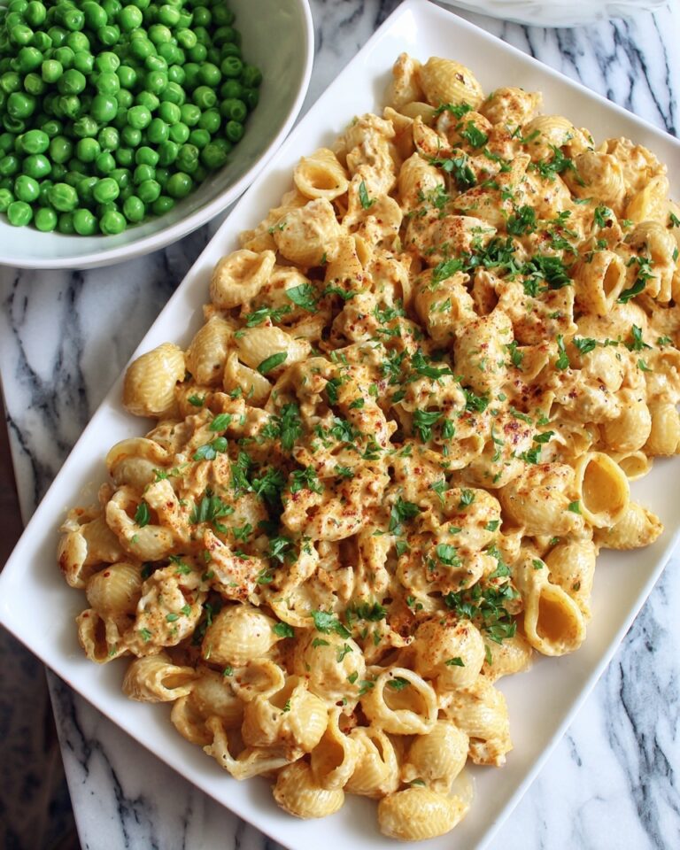 Parmesan Garlic Chicken Mac and Cheese Recipe