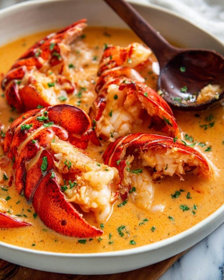 Creamy Spicy Lobster Pasta Recipe
