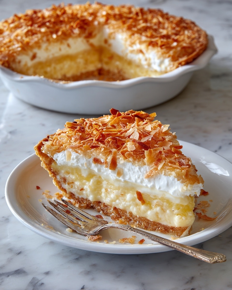 Coconut Cheesecake Bread Pudding Recipe - Recipe Image