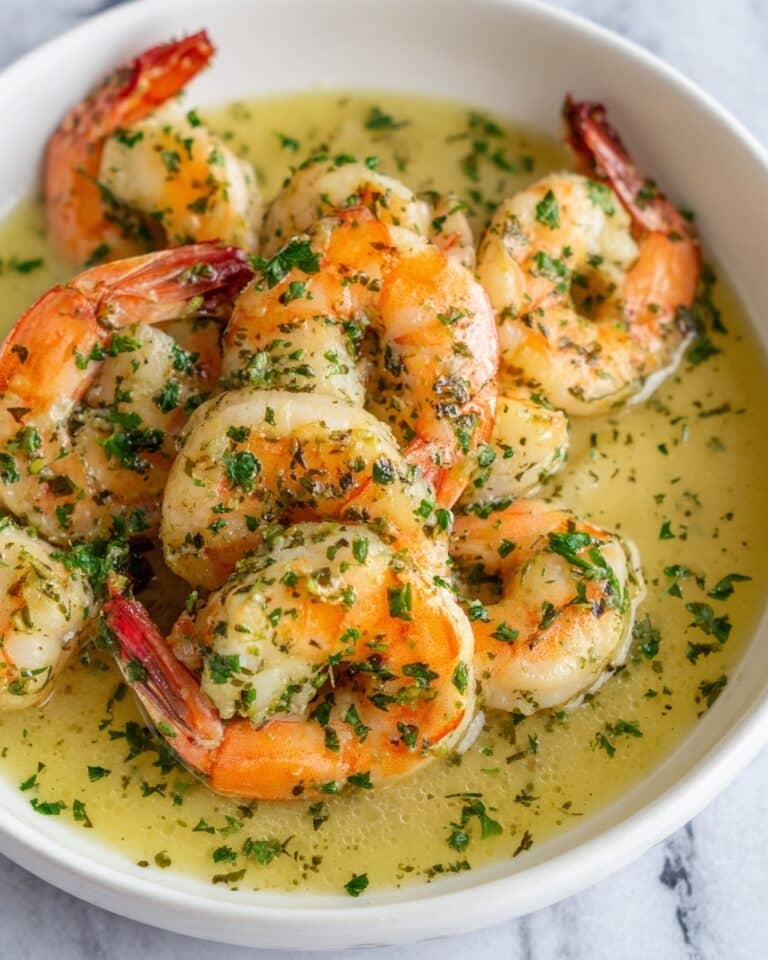Spanish Garlic Shrimp with Saffron Recipe
