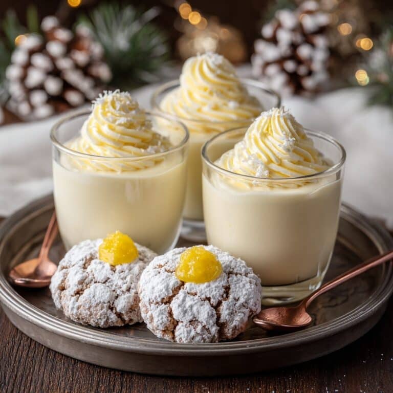 Lemon Posset with Lemon Shortbread Recipe