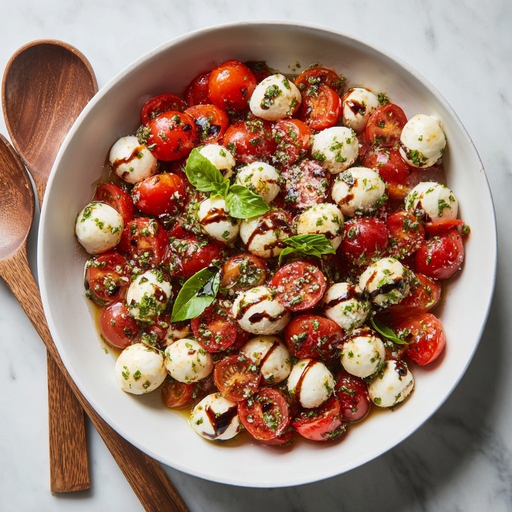 Pesto Caprese Salad Recipe