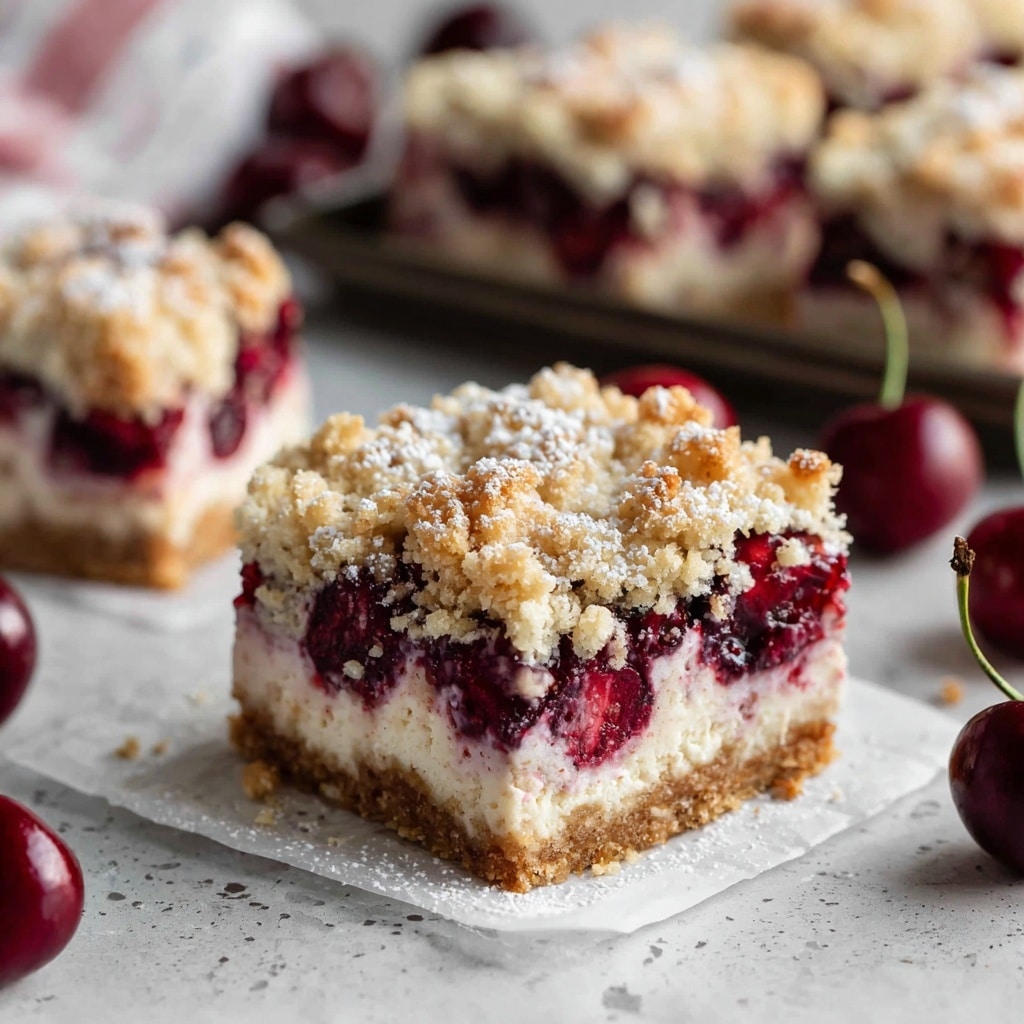 Cherry Pie Bars Recipe