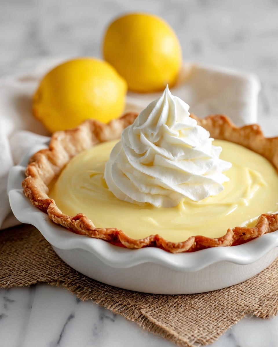 Easy Lemon Cream Pie Recipe - Recipe Image