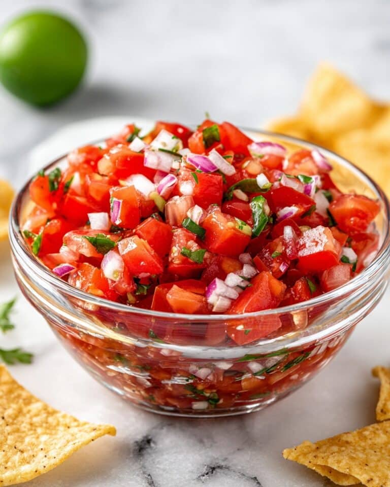 Easy Pico de Gallo Salsa Recipe