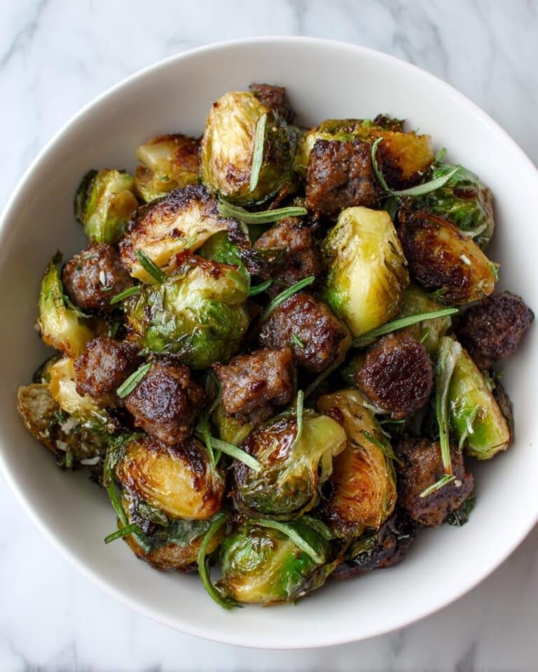 Five-Spice Brussels Sprouts and Sausage Stir-Fry Recipe