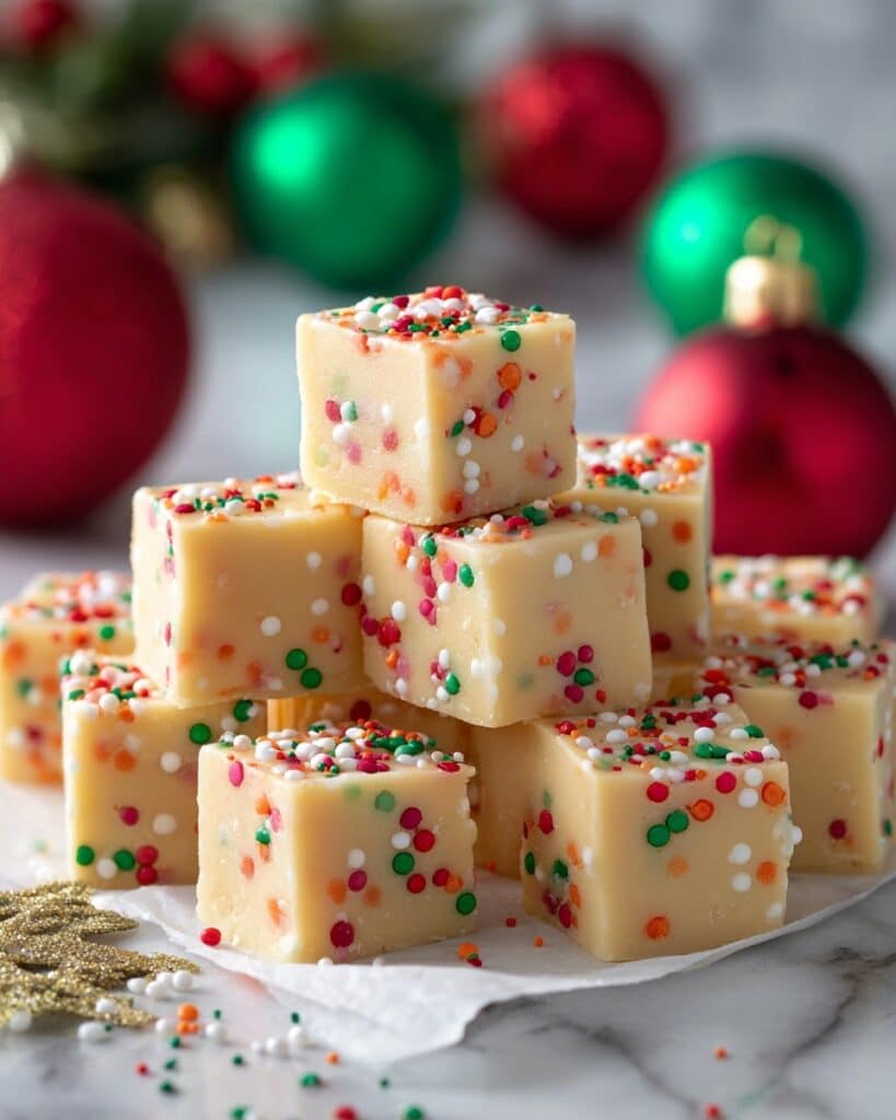 Christmas Shortbread Sugar Cookie Bites Recipe