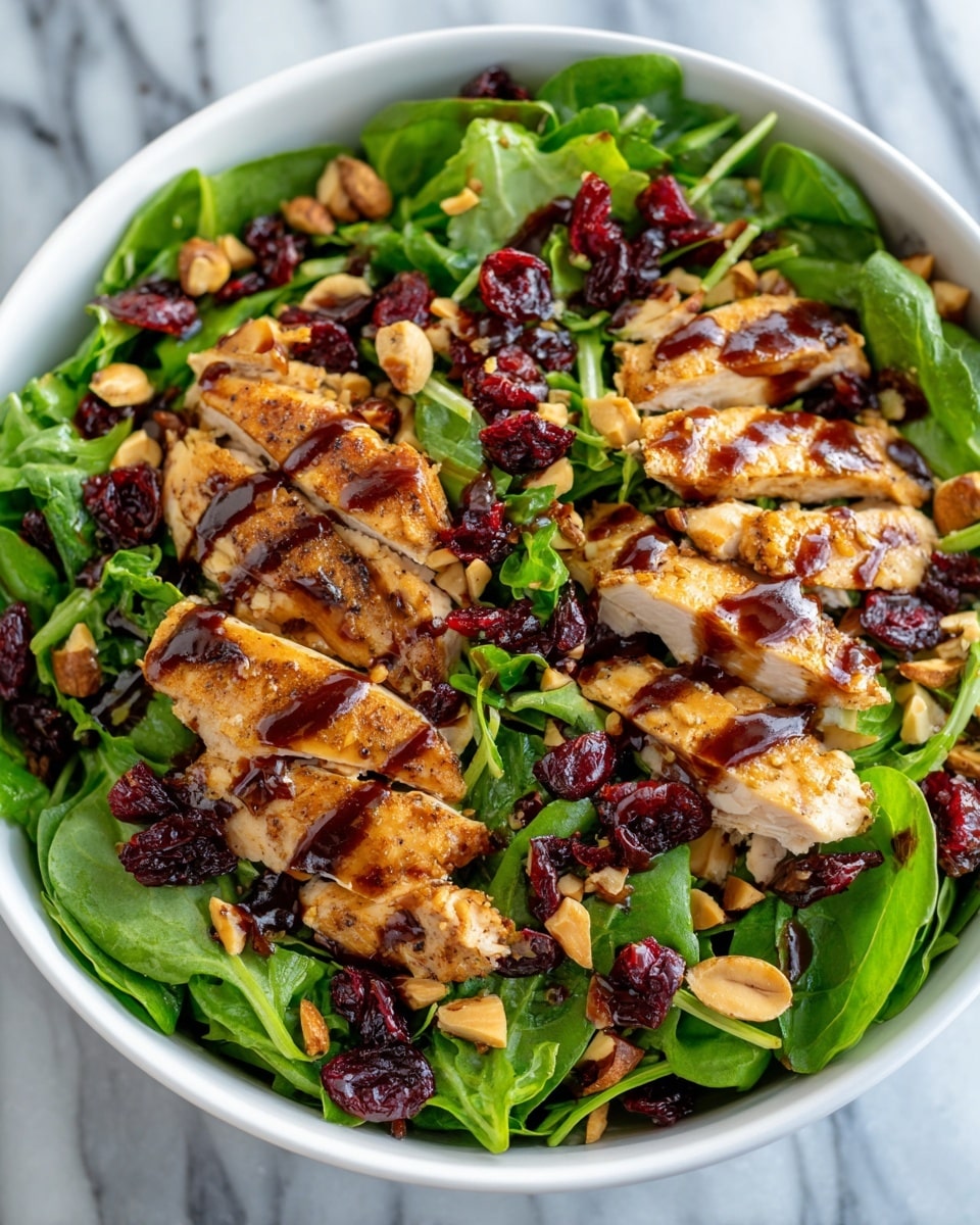 Asian Chicken Cranberry Salad Recipe - Recipe Image