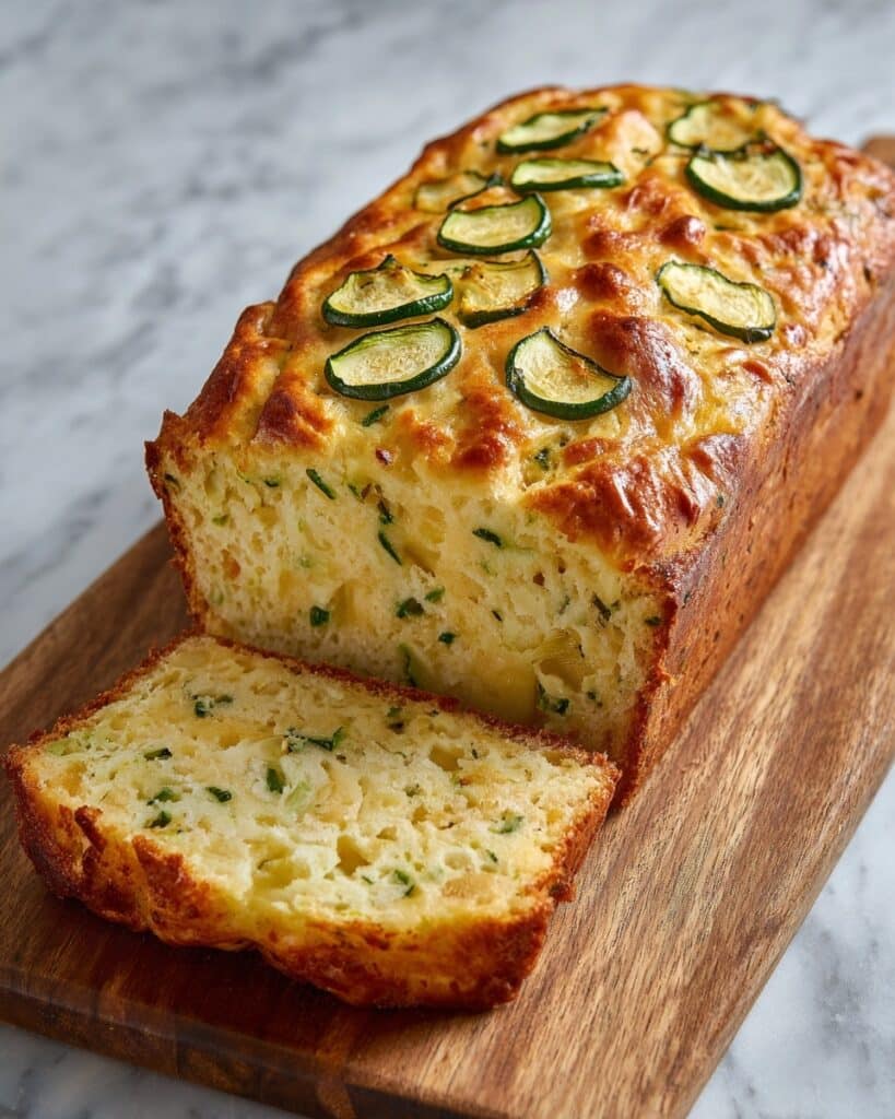 One Bowl Cheesy Zucchini Bread Recipe