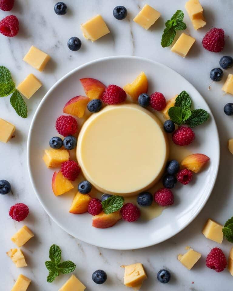 Vanilla Pudding with Fresh Fruit Recipe