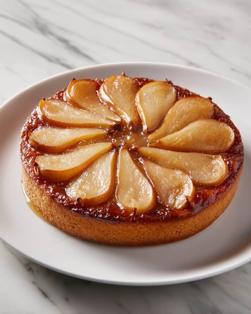 Brown Butter Apple Upside-Down Cake Recipe
