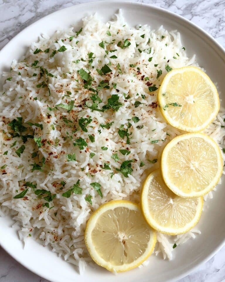 Easy Greek Lemon Rice Recipe